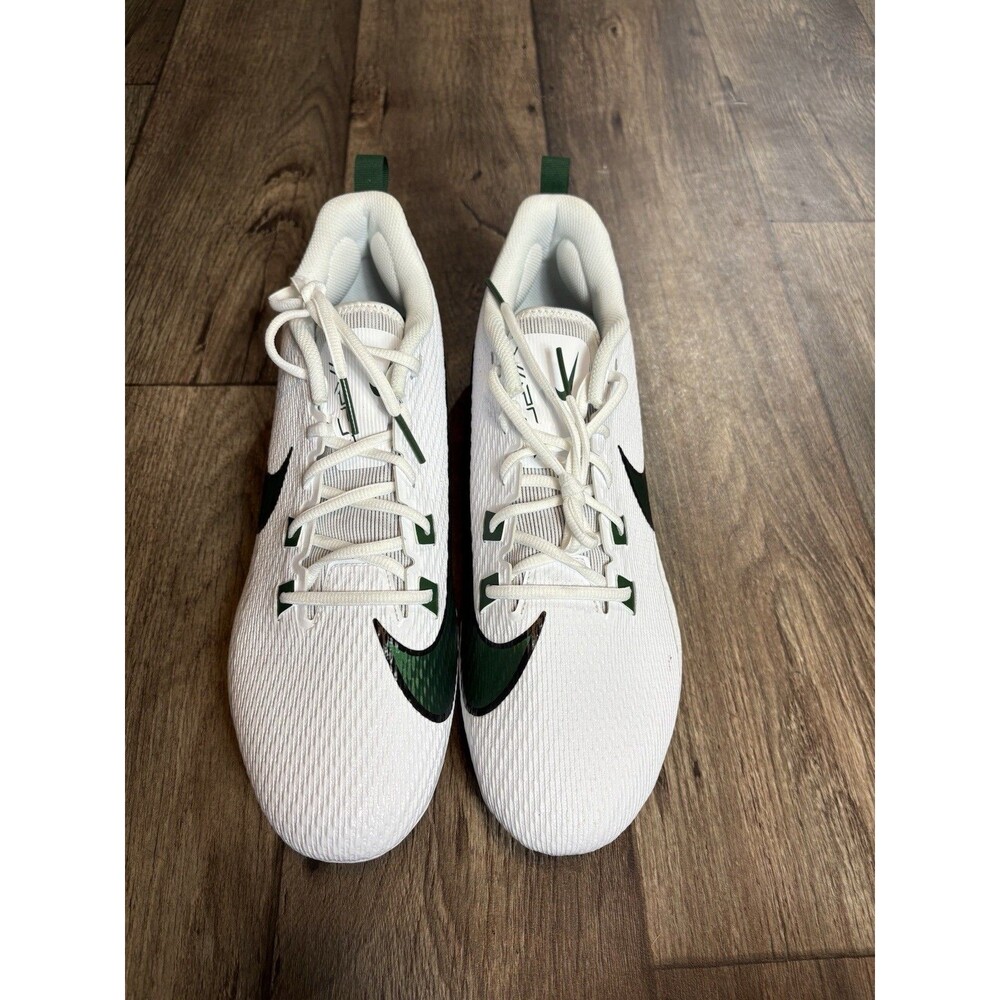 Nike Vapor Edge Speed 360 2 Football Cleats White Green FQ4045-101 Men’s size 15